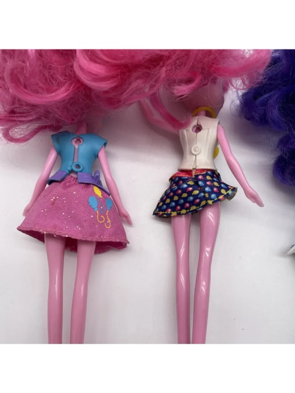 4 MLP Equestrian Girls 9” Rainbow Dash Rarity 2 Pinkie Pie Clothes Boots